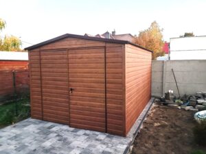Zahradní domek 3×4m – Zlatý dub "zlatá KOPRETINA"