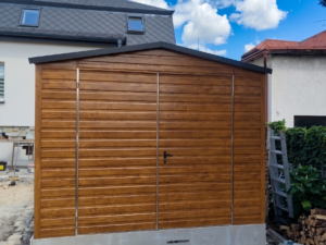 Zahradní domek 3×4m – Zlatý dub "dvoulaločný JINAN " Doprava a montáž zdarma